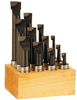 Precise 12 Piece C2 Carbide Tipped Boring Bar Set, 1/2" Shank Diameter - PC-625