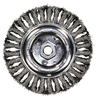 Advance Brush CombiTwist Full Cable Knot Twist Carbon Steel Wheel Brush, 5" Diameter, .023" Wire Size - 82684