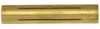Acro Laps Brass Barrel for Barrel Lap, 1-1/4" Diameter, 3" Length