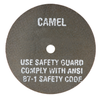 CGW 3" Aluminum Oxide Cut-Off Wheel, 1/8"W, 1/4" Hole Size - A24-R-BF