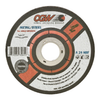CGW Depressed Center Wheel, A24N, 6" Diameter x 7/8" Hole Size