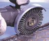 Advance Brush Knot Type Wheel Brush, 8" Diameter, .023" Coarse Wire Size - 81706
