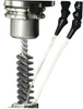 Flex-Hone Silicon Carbide Honing Tool, .433" Max. Bore Diameter, 180 Grit, 8" OAL - BC 11mm