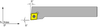 Dorian Tool 3/4" Shank External Screw On Toolholder SCLC Style, Right Hand - SCLCR12-3B