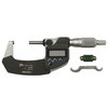 Mitutoyo IP65 Electronic Coolant Proof Micrometer, 1-2" Range, Calibrated, Ratchet Stop, With SPC Output