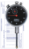 Fowler AGD Dial Drop Indicator, Black Face 0 - 1" Range Premium - 52-520-110-1