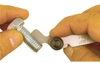 PEC Tools Screw Pitch Gage 28 Leaf 2-1/4 - 28 T.P.I. - 5626
