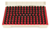 Vermont Gage Black Guard Class ZZ 125 Piece Pin Gage Set, .6260" thru .7500" Range, Plus