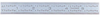 PEC 6" 5R Grad Flexible Steel Rule 501-006