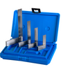 PEC Tools 4 Piece Solid Square Set in Case 7000-S-4