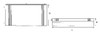 Earth-Chain Rectangular Permanent Magnetic Chuck EDTW-1515, Fine Pole, 6" x 6" x 2.25"