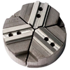 Abbott 1.5mm x 60° 12" Serrated Pie Jaws, 3 Pack - KTTB212P