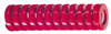 Danly DieMax XL™ Heavy Load Red, Die Spring, 12" Free Length, 3/8" Hole Dia., 3/16" Rod Dia.