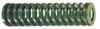 Danly DieMax XL™ Light Load, Green Die Spring, 5-1/2" Free Length, 3/4" Hole Dia., 3/8" Rod Dia.