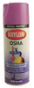 Krylon Interior/Exterior Industrial Maintenance Paint, Safety Purple (OSHA) 12 Oz. - 1929