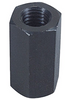 TE-CO Coupling Nut, Hex 1-1/16", 1-5/8" Length, 5/8"-11 Thread Size - 58-CN