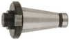 Precise #50 National Taper, 1-1/2"-18 Thread Boring Head Shank with 1"-8 Draw Bar & Drive Flange