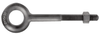 Chicago Hardware Galvanized Regular Eye Bolt, 2-1/2" Thread Length, 3/4" x 4-1/2" Diameter x Shank Length, 7-1/4" OAL