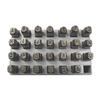 C.H. Hanson Reverse Letter Stamp Set, 1/16" Character Size