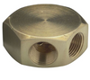 Coilhose Pneumatics 3 Port Flat Hex Manifold, 3/8" Female Inlets & Outlets  - 3133