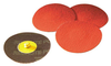 3M 3" Dia. Roloc TS Quick Change Disc, 777 F Regalite™ PolyCut™, 80 Grit