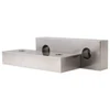 Gibraltar Millsoft Vise Jaws, Steel, for 6" Vises, 6-1/8" Wide x 2" High x 1" Thick - 70-738-0