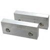 Gibraltar Millsoft Vise Jaws, Aluminum, for 6" Vises, 6" Wide x 2-1/2" High x 1" Thick - 70-746-3