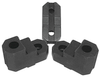 H&R Mfg. American Standard Tongue & Groove Hard Top Jaws, 15" Chuck Size, 5.350"L x 2-1/2"W x 3.469"H, .500" Groove - HR-15-MTGRJ