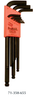 Bondhus 9 Piece ProHold™ Balldriver L-Wrench Set 1.5mm to 10mm 74999