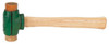 Garland Split-Head Hammer with Rawhide Faces #31004, 2" Face Dia.