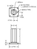 Suburban Octagonal Tombstone Fixture - TSO-2