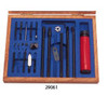 SHAVIV Classic Deburring Kit The Universal Box Wooden Case - 29061