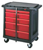 Rubbermaid 5-drawer Mobile Work Center - 63-032-7