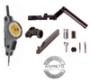 Asimeto Extended Range Dial Test Indicator SET, Horizontal Set, 0.060" Range, 0.0005" Graduation, 0-15-0 Reading, 1.50" Dial Diameter - 7504811