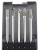 Astro 5 Piece Long Double Cut Carbide Burr Set 4.5" - 2185