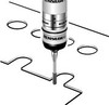 Renishaw Styli, M2 Ø1.5 mm Ruby Spherically Ended Cylinder, Stainless Steel Stem, L 15 mm - A-5000-8877