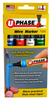 U-Mark UPhase Wire Marker Assorted Colors 4 Pack - 10718PSA