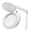 Aven ProVue SuperSlim Magnifying Lamp 5-Diopter with 22 watt Fluorescent Bulb - 26501-SIV