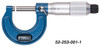 Fowler 0-1" Friction .001" Graduation Outside Inch Micrometer - 52-253-001-1