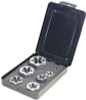 Precise 7 Piece Metric Hexagon Rethreading Die Kit - 1017-0007
