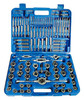 Precise Tap & Die Set, 110 Pcs. Carbon Steel, 4-40 thru 3/4" - 16" and M6x1.0 thru M18x1.5, 1/8" NPT, 1/4" NPT - 404-708
