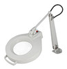 Dazor Iron Man Machine Clamp Magnifier, 3-diopter (5"), Dove Grey - 1420E-DG