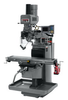 JET JTM-1050EVS2/230 Mill With 3-Axis Acu-Rite VUE DRO (Knee) With X-Axis Powerfeed and Air Powered Draw - 690611