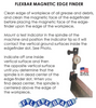 Flexbar Magnetic Single End Edge Finder - 17276