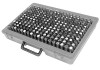 Precise 55 Piece Metric 0.20-1.28mm Steel Pin Gage Set - 4101-1010