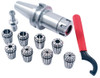 Precise BT-40 Metric ER-32 Collet Chuck Set - 3901-5108