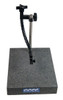 Flexbar Granite Base Indicator Stand, Off The Post Model, 9" x 12" - 12030-1
