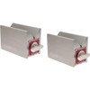 Suburban Magnetic Toolmakers Chucks (Pair), 90° VEE, 5-7/16" x 2-3/4" x 3-5/8" - MTC-VB-M