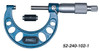 Fowler 1-2" w/Standard, Ratchet Outside Inch Micrometer - 52-240-102-1