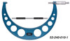 Fowler 9-10" w/Standard, Ratchet Outside Inch Micrometer - 52-240-010-1